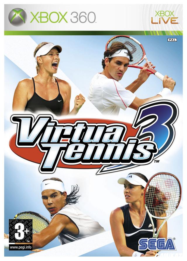 cover Virtua Tennis 3 x360