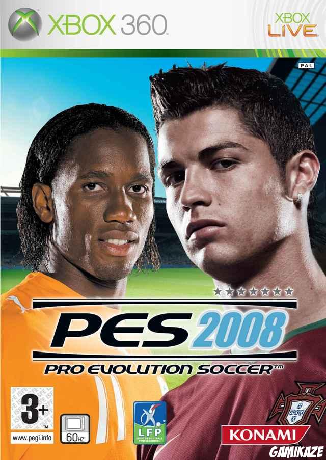 cover Pro Evolution Soccer 2008 x360