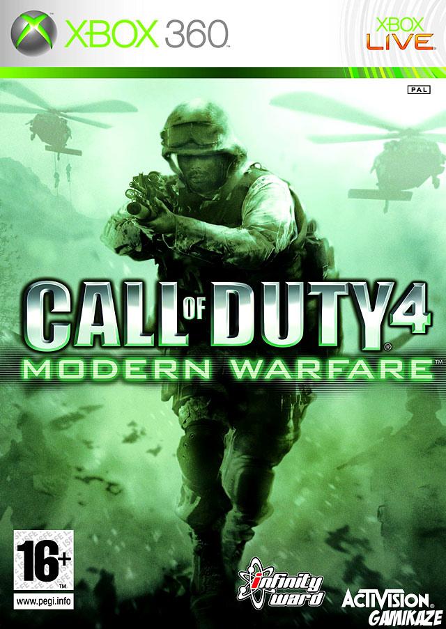 cover Call of Duty 4 : Modern Warfare x360