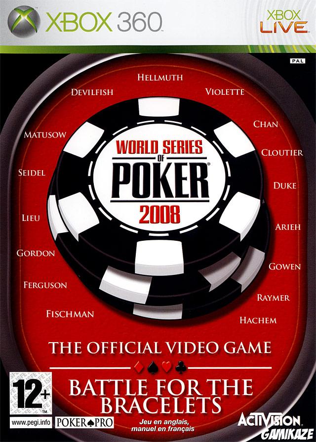 cover World Series of Poker 2008 : Battle for the Bracelets x360