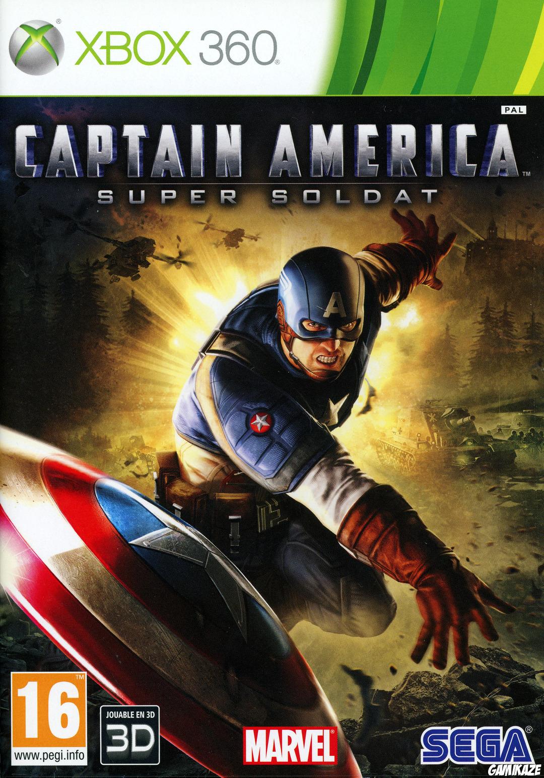 cover Captain America : Super Soldier x360