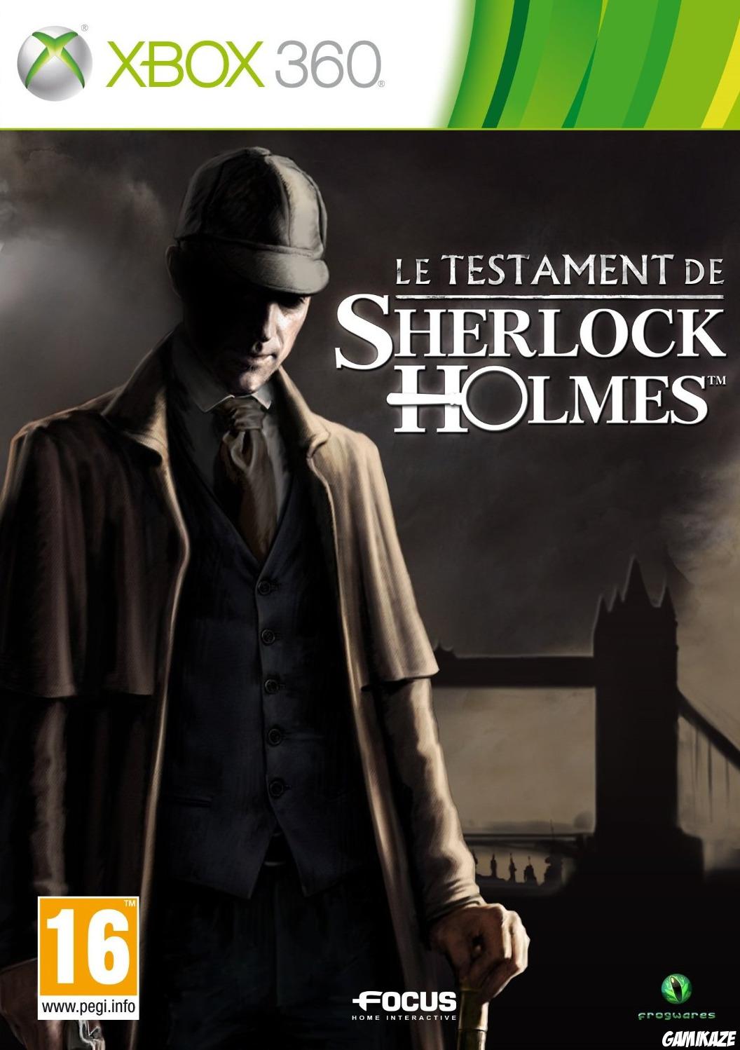 cover Le Testament de Sherlock Holmes x360