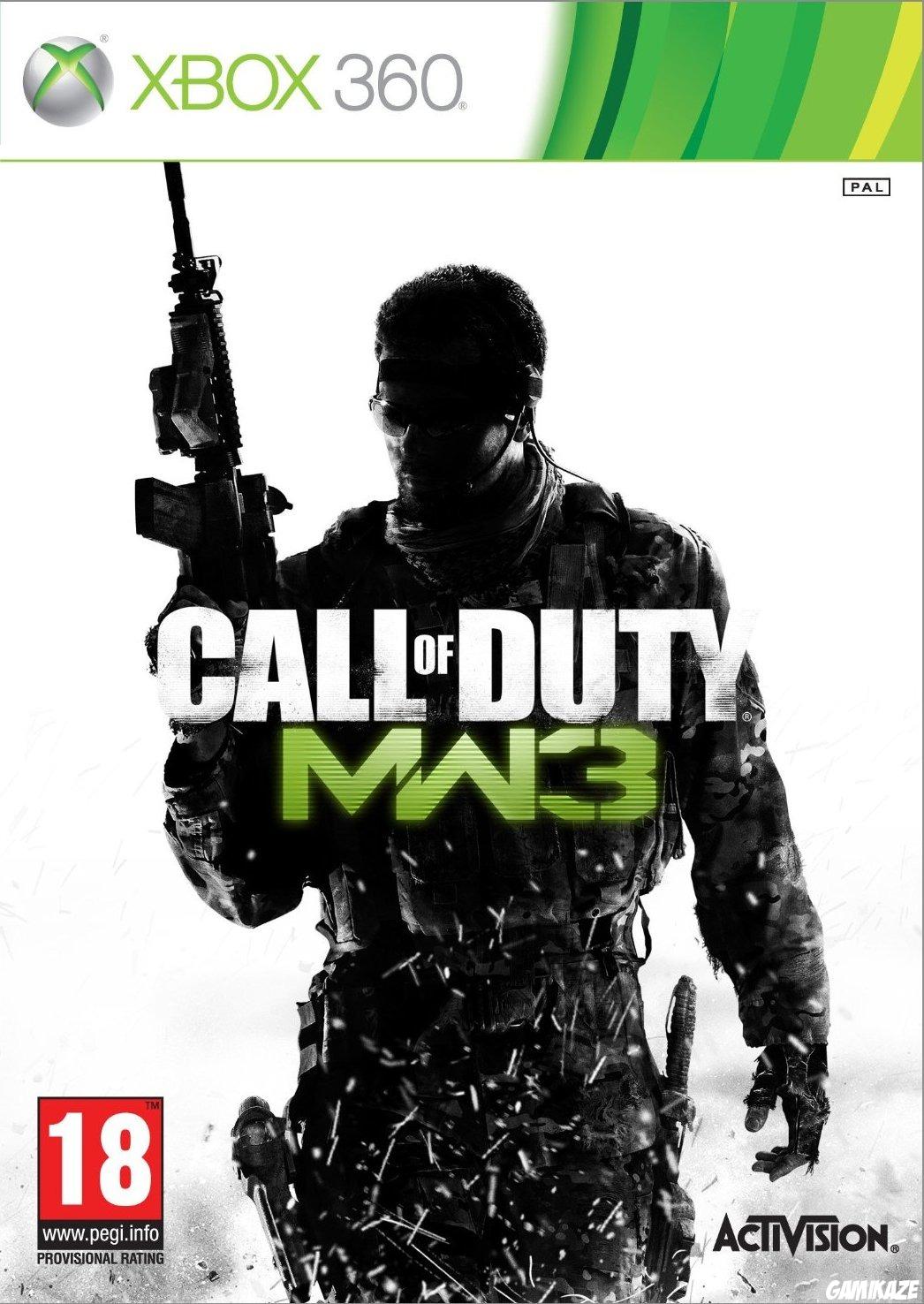 cover Call of Duty : Modern Warfare 3 x360
