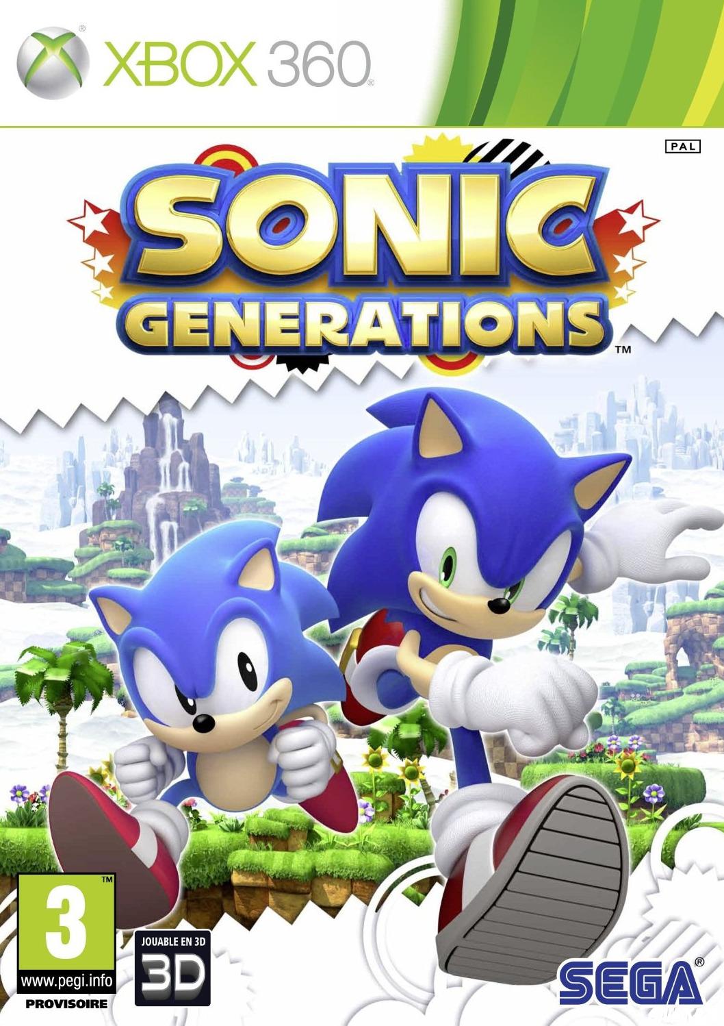 cover Sonic Generations x360