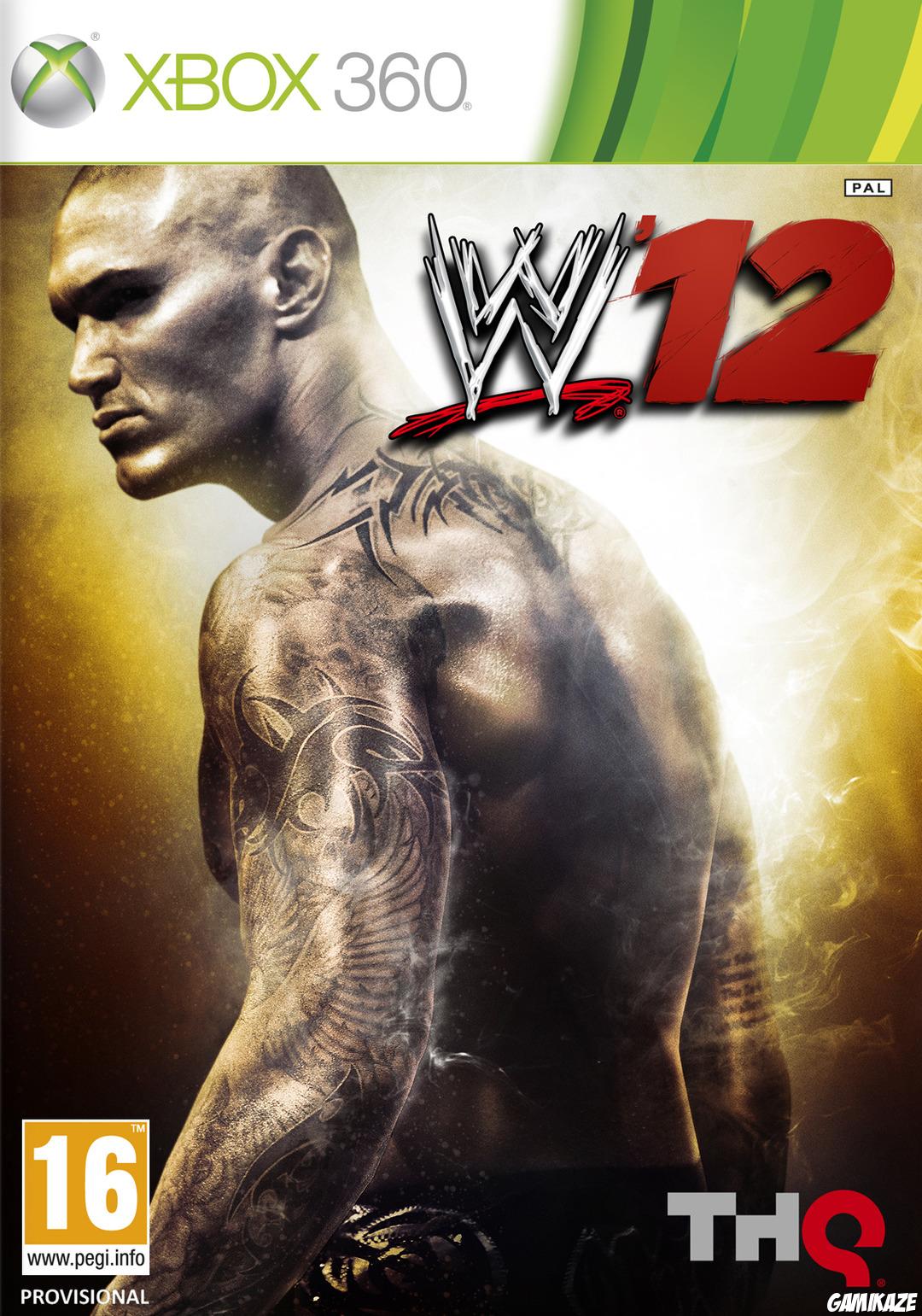 cover WWE 12 x360