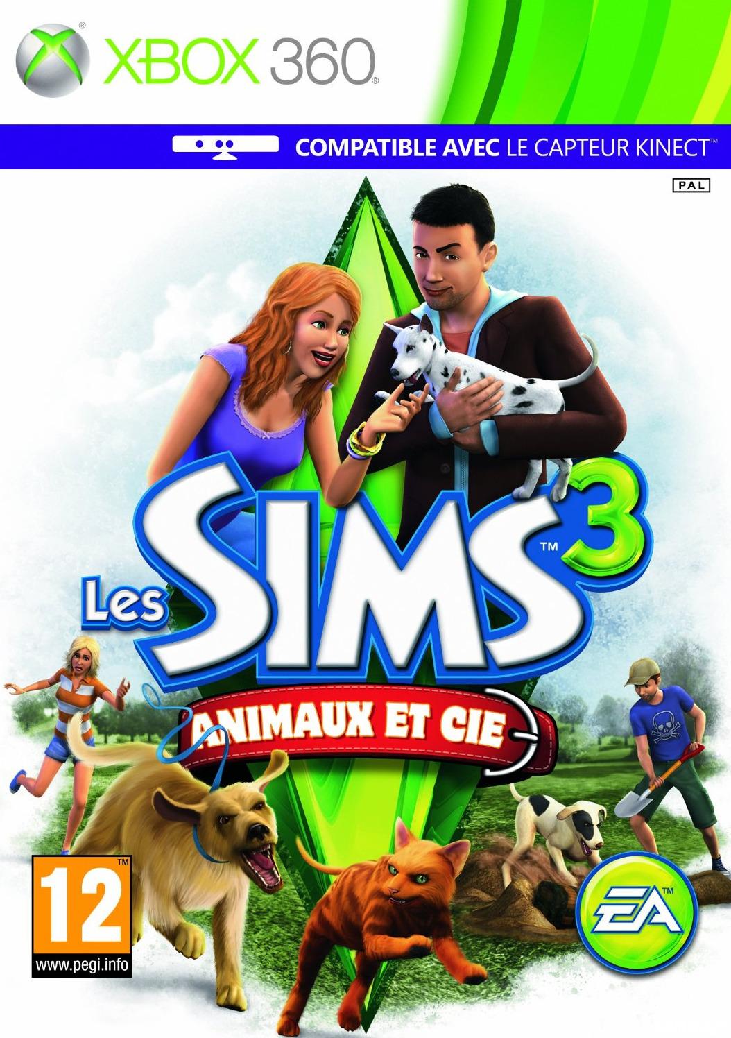 cover Les Sims 3 : Animaux et Compagnie x360