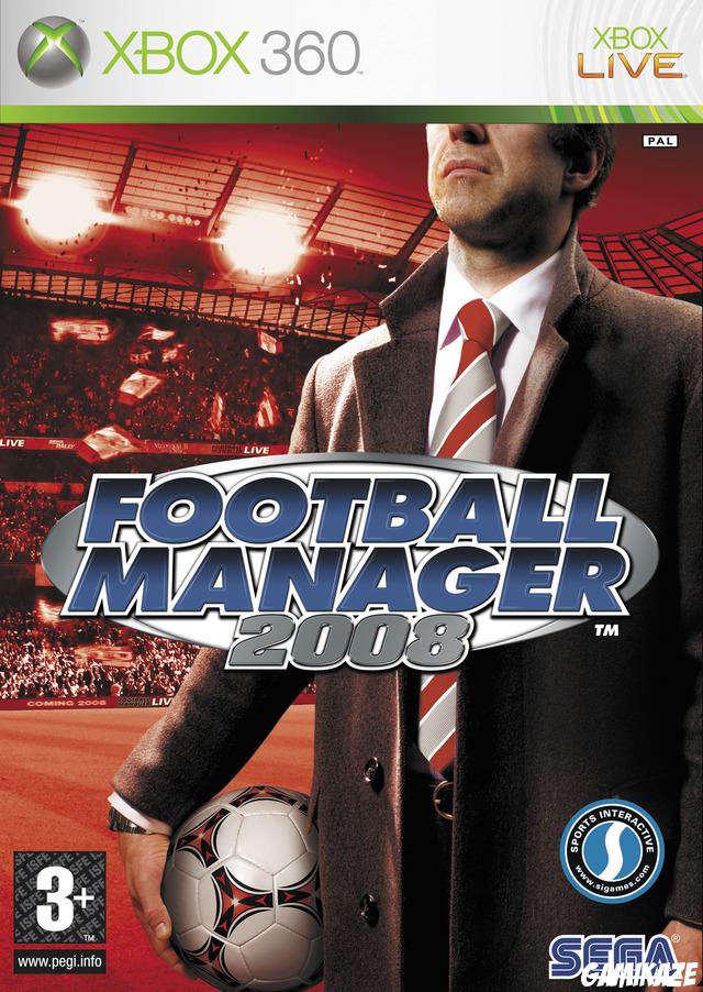cover Football Manager 2008 x360