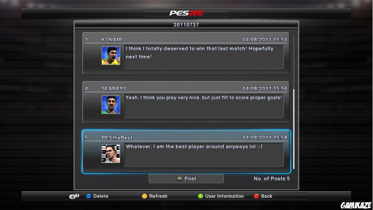 Pro Evolution Soccer 2012