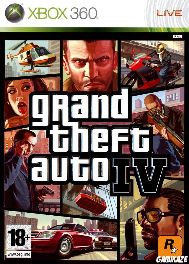 cover Grand Theft Auto IV x360