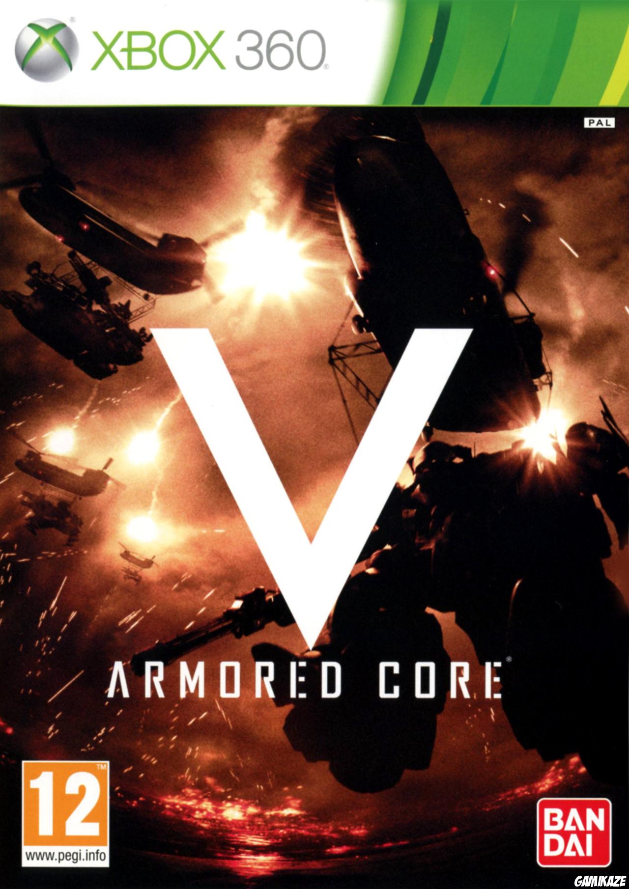 cover Armored Core V x360