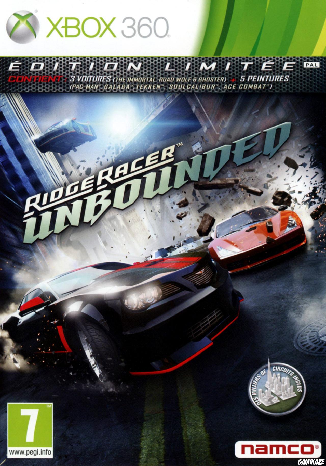 cover Ridge Racer Unbounded x360