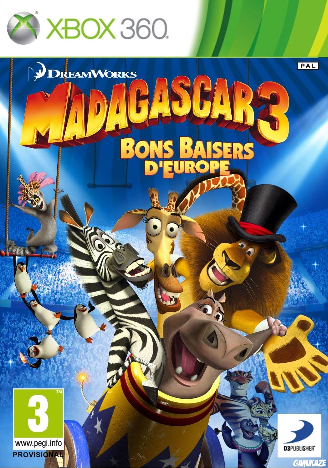 cover Madagascar 3 : Bons Baisers d'Europe x360