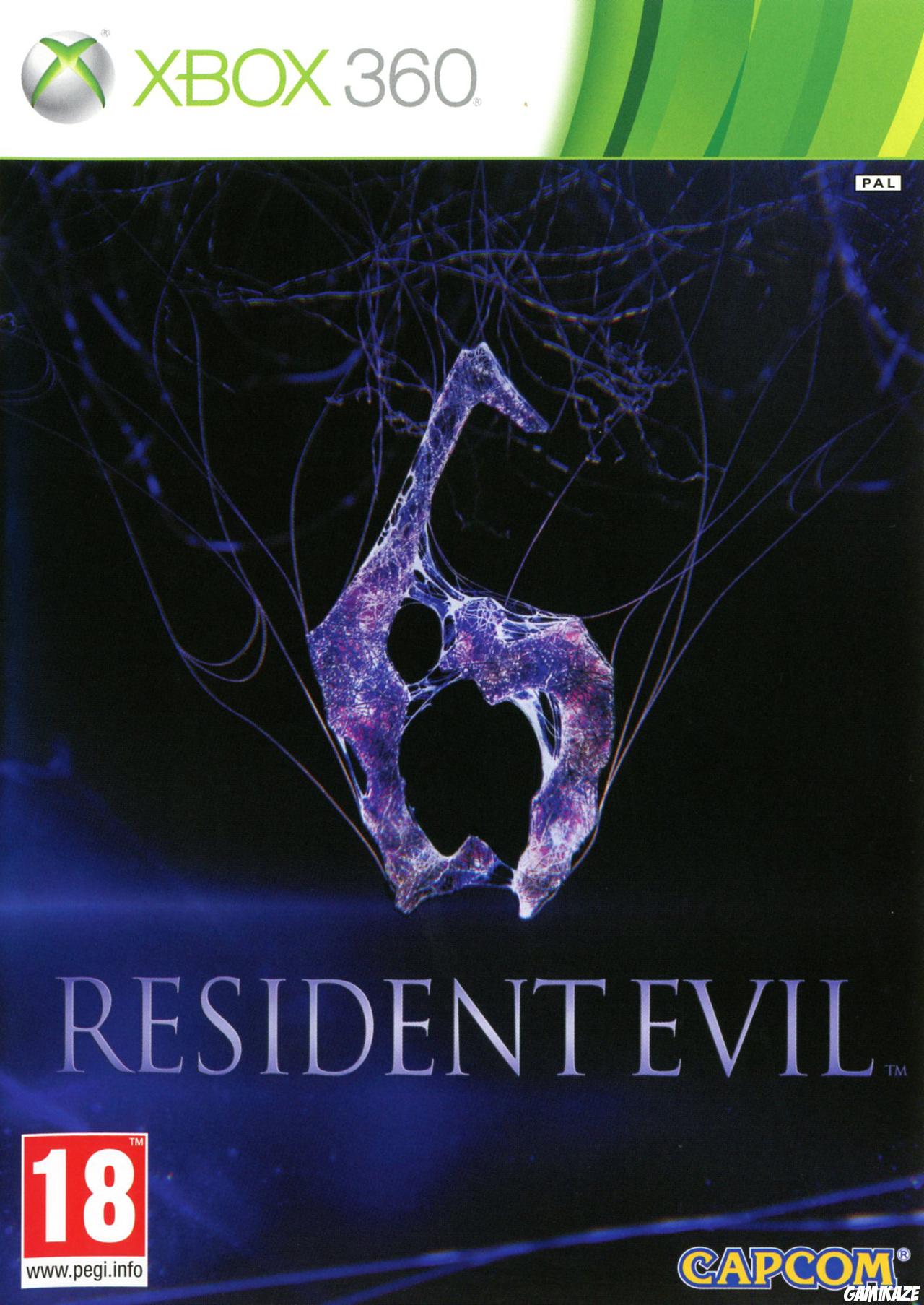 cover Resident Evil 6 x360