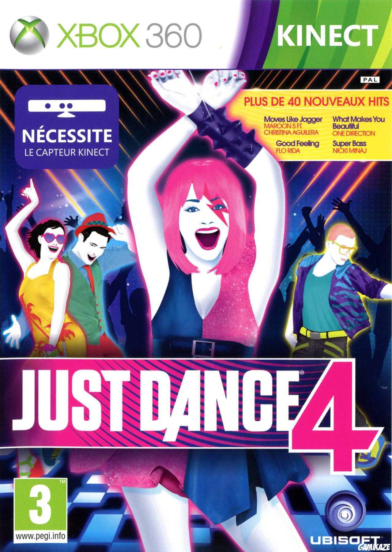 cover Just Dance 4 x360
