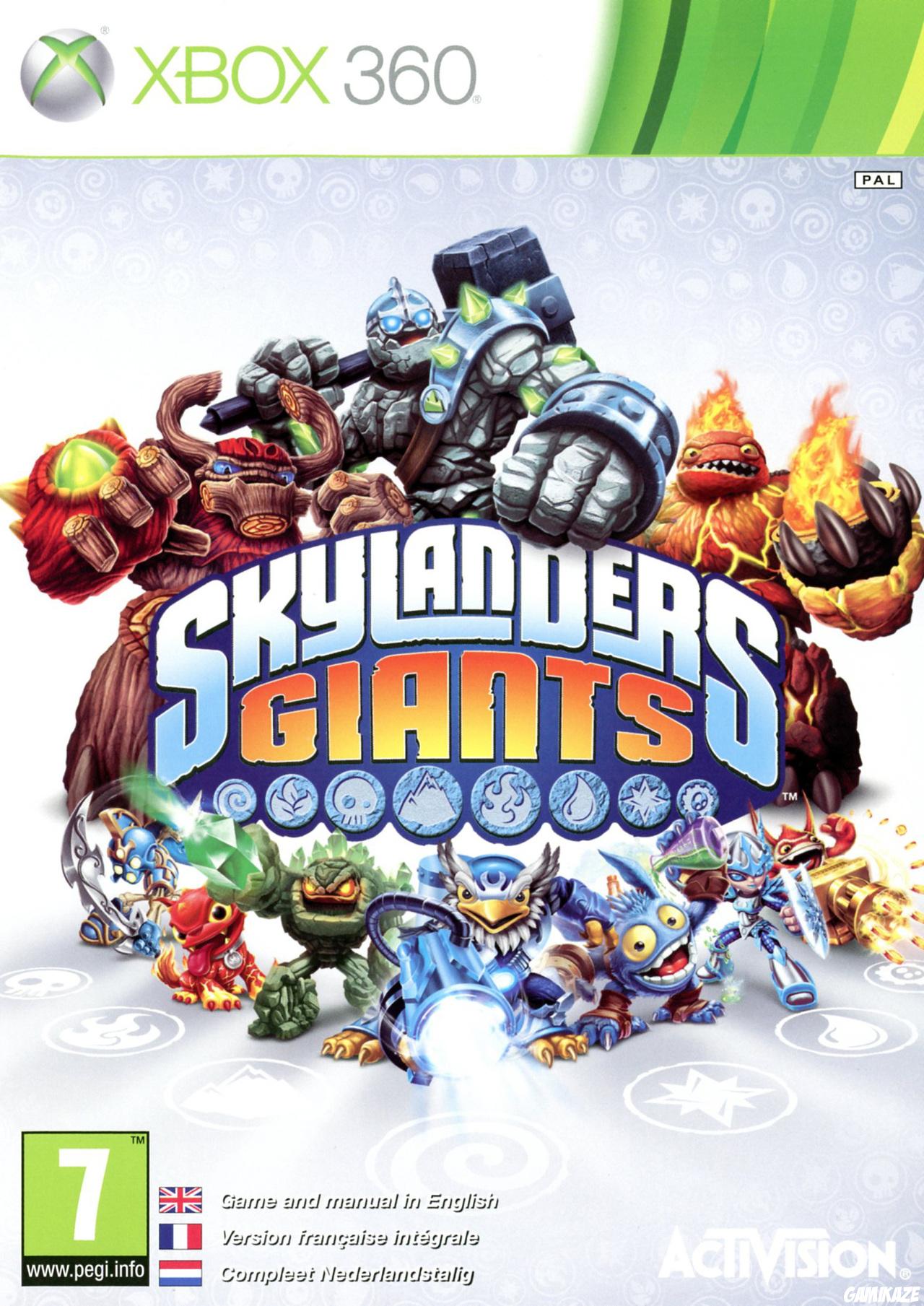 cover Skylanders Giants x360