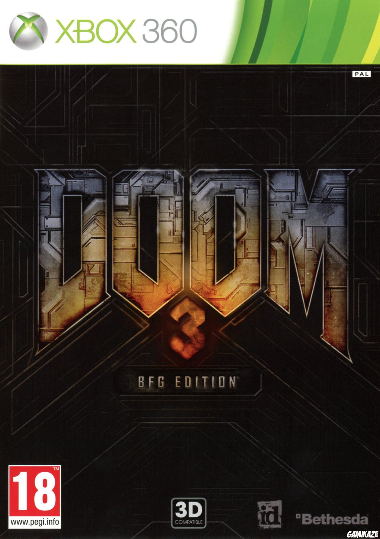 cover Doom 3 BFG Edition x360