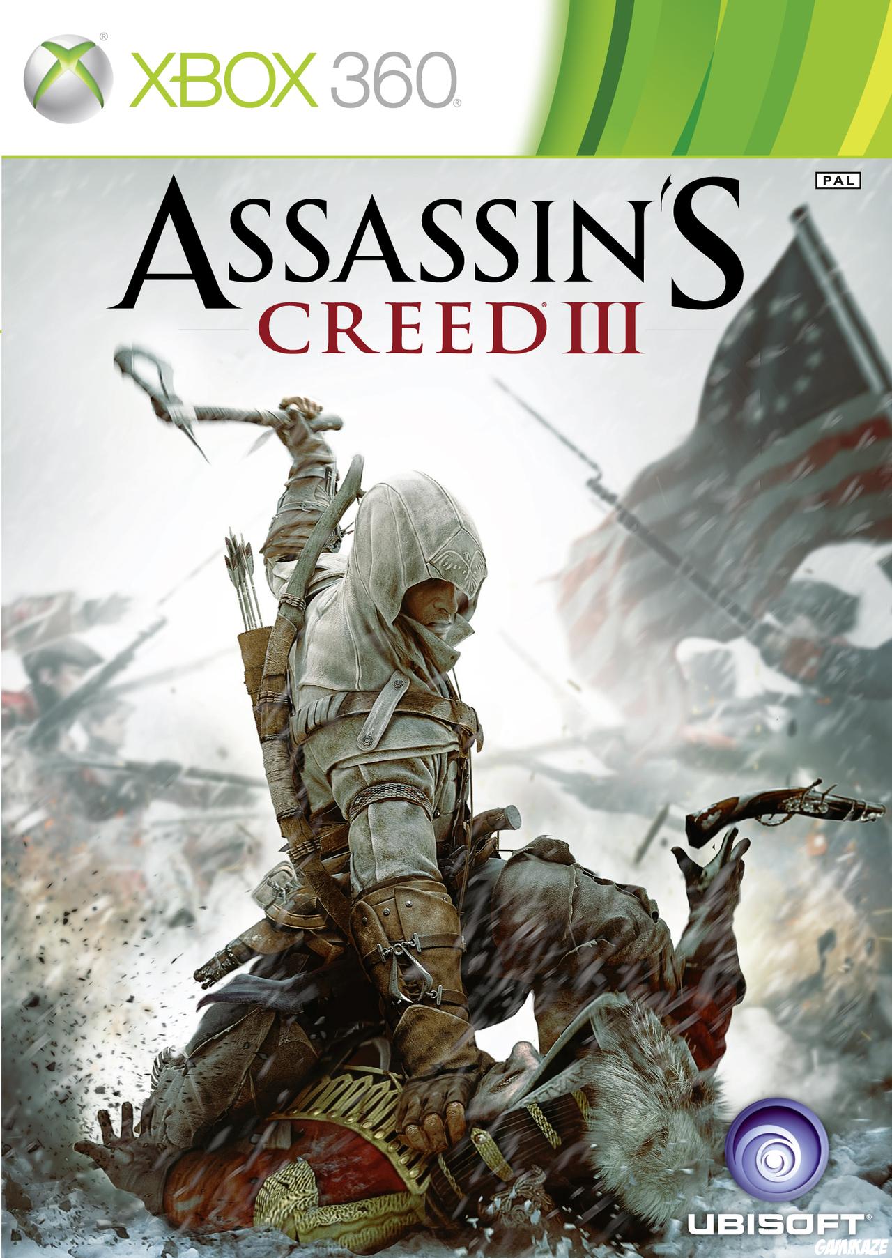 cover Assassin's Creed III x360