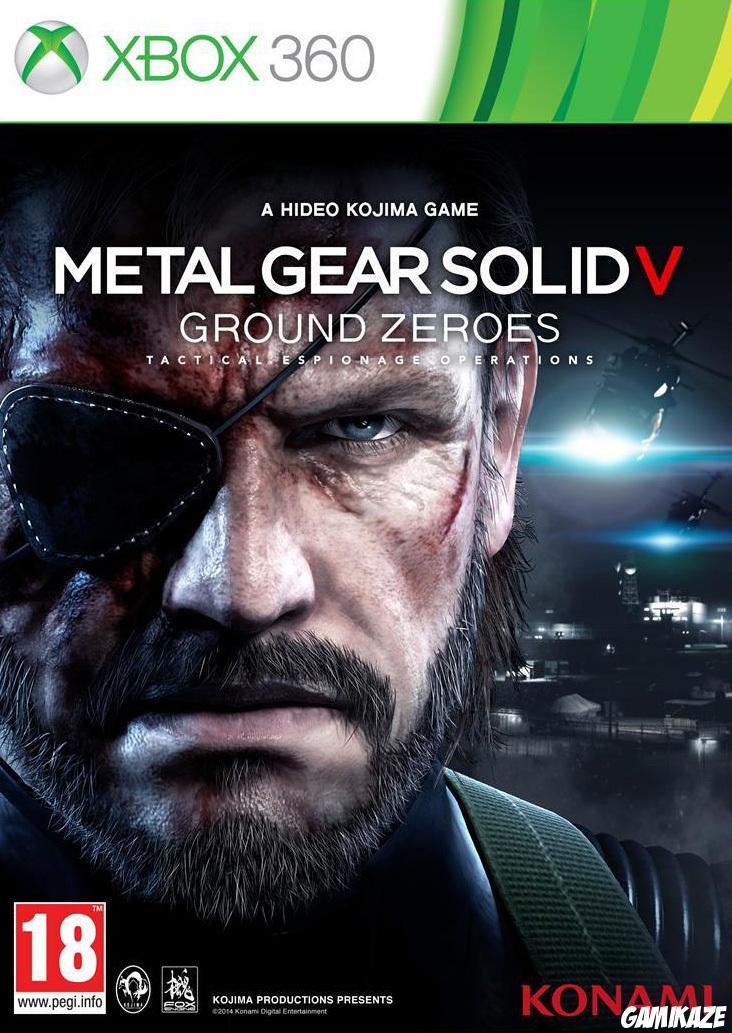 cover Metal Gear Solid : Ground Zeroes x360