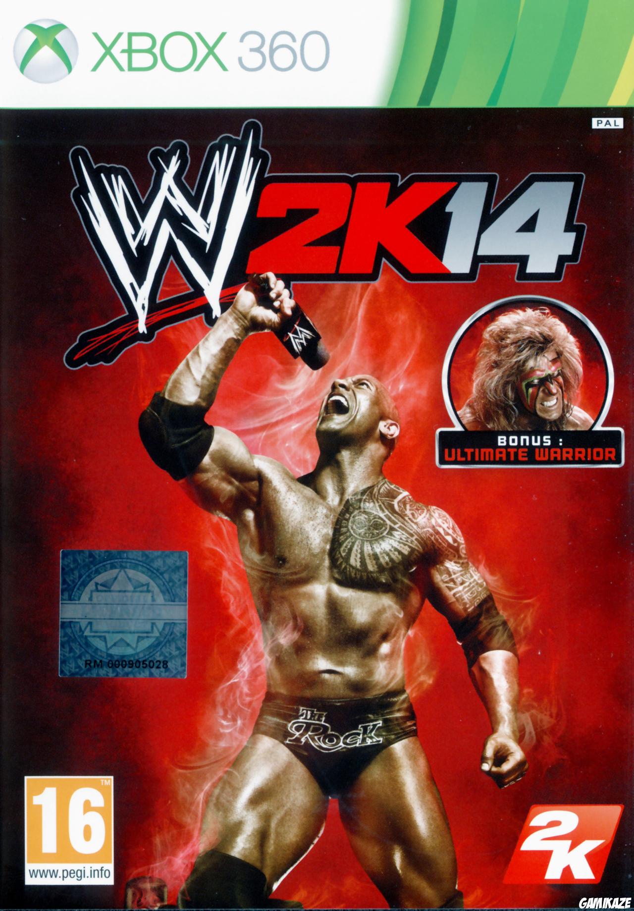 cover WWE 2K14 x360