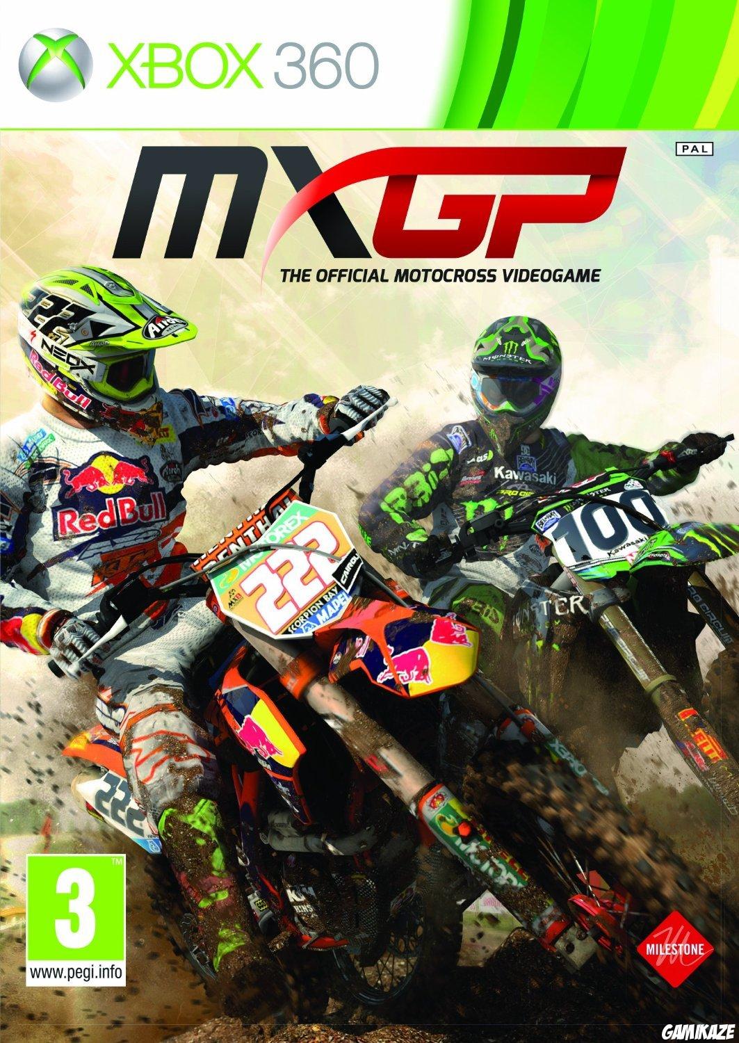 cover MXGP : The Official Motocross Videogame x360