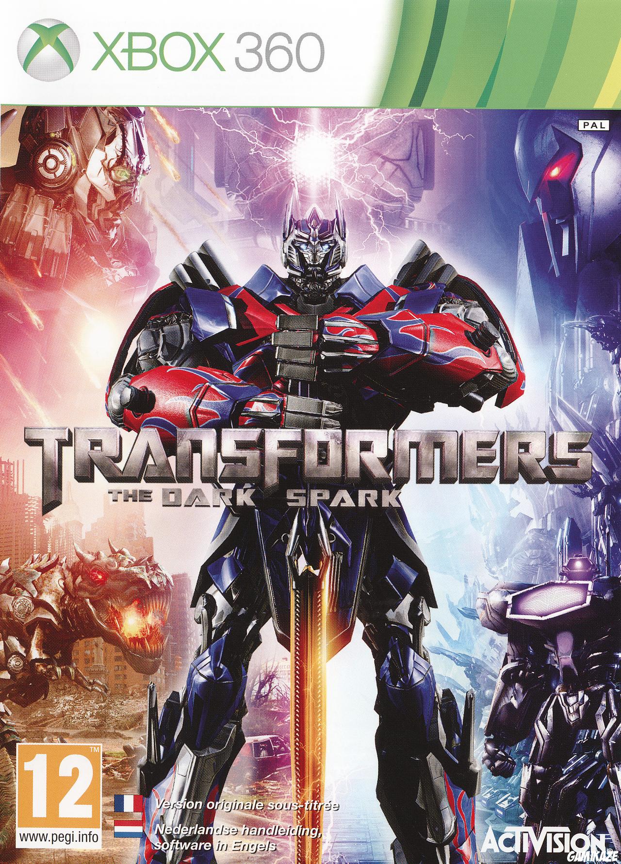 cover Transformers : Rise of the Dark Spark x360