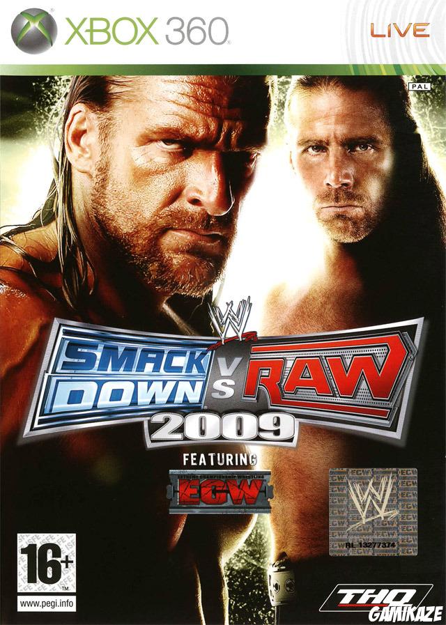 cover WWE Smackdown vs Raw 2009 x360