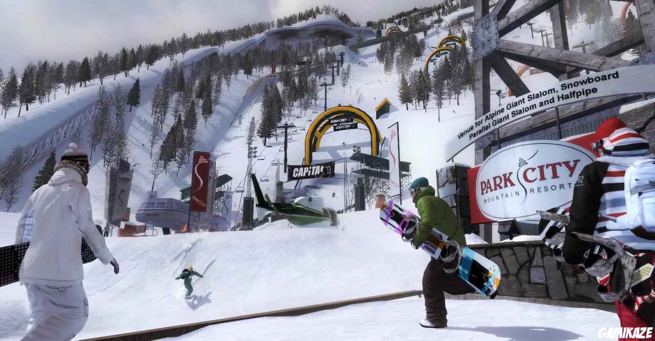 Shaun White Snowboarding