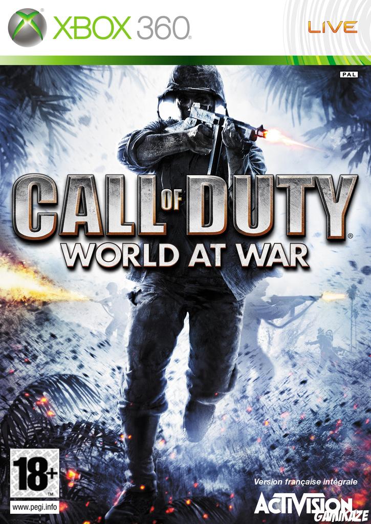 cover Call of Duty : World at War x360