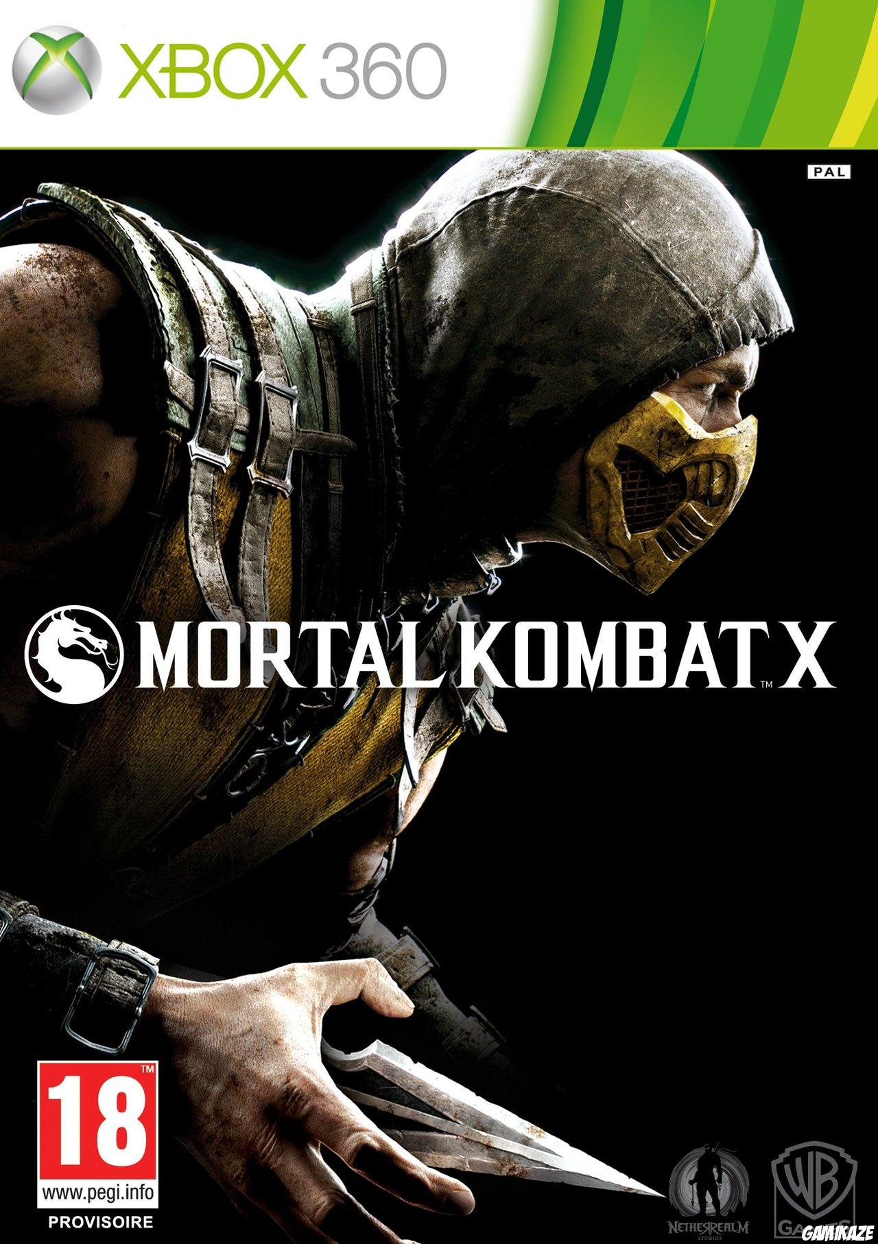 cover Mortal Kombat X x360