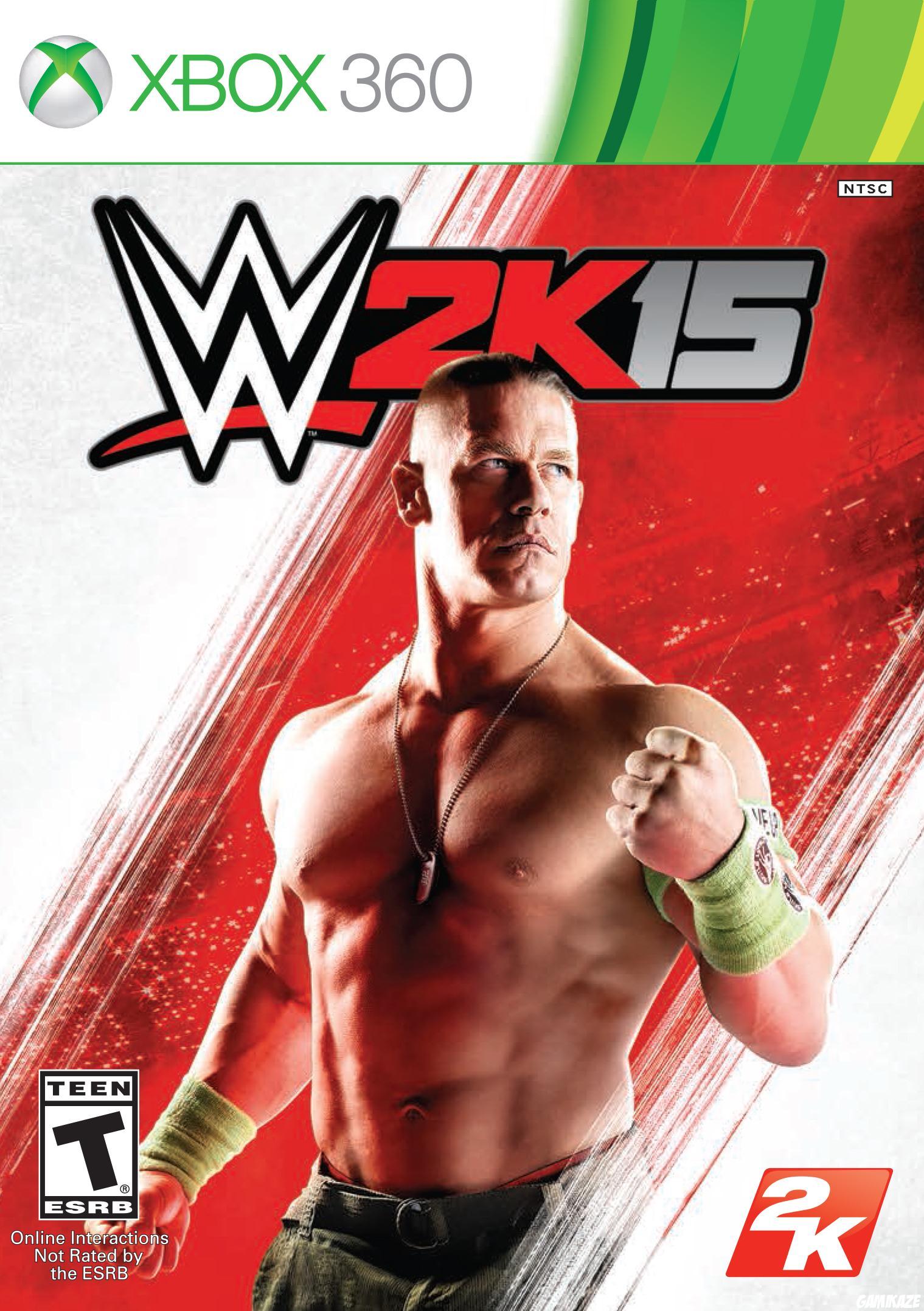 cover WWE 2K15 x360