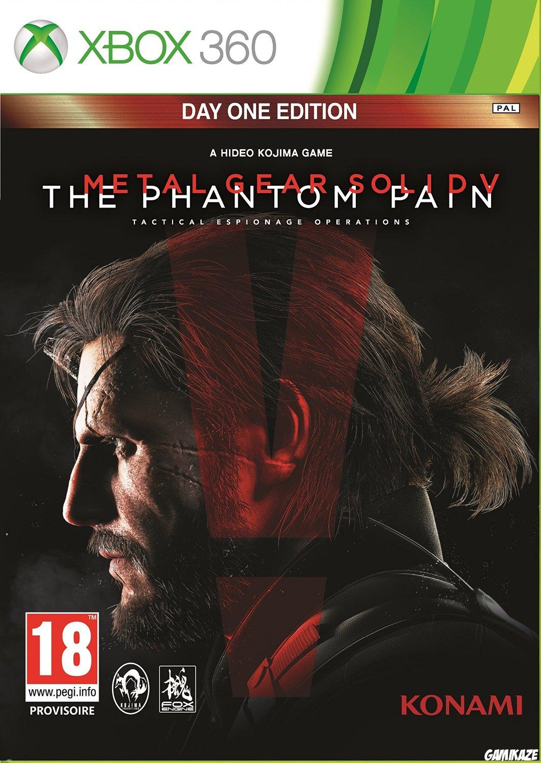cover Metal Gear Solid V : The Phantom Pain x360