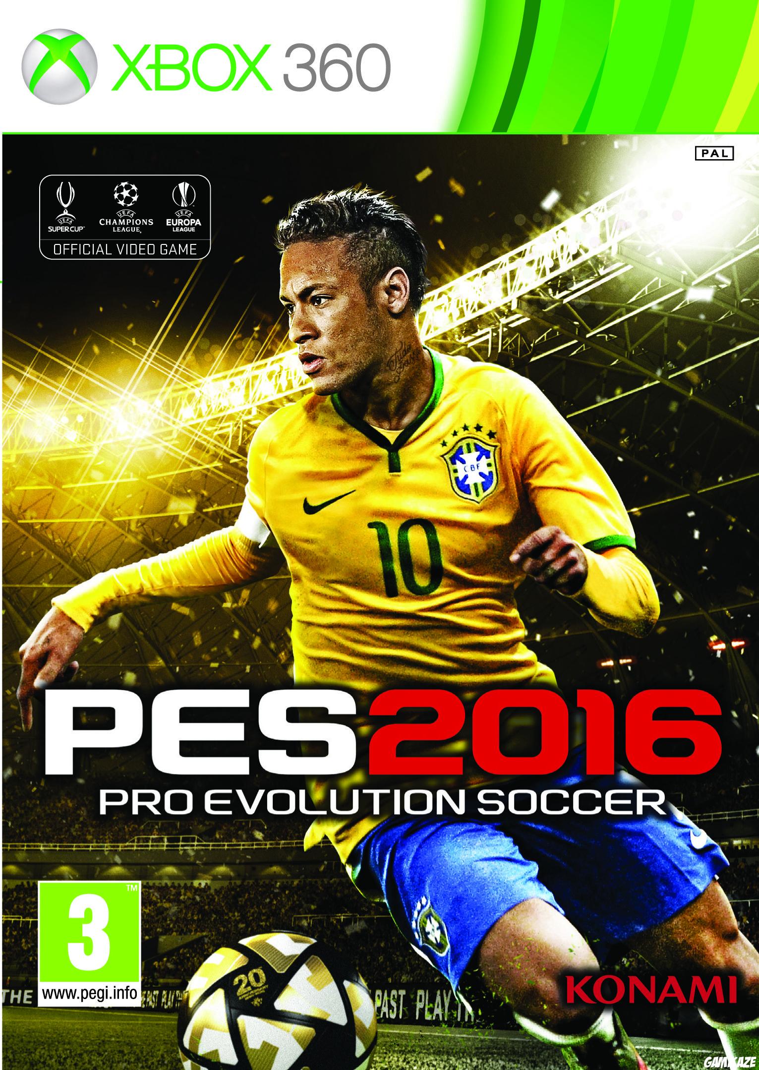 cover Pro Evolution Soccer 2016 x360