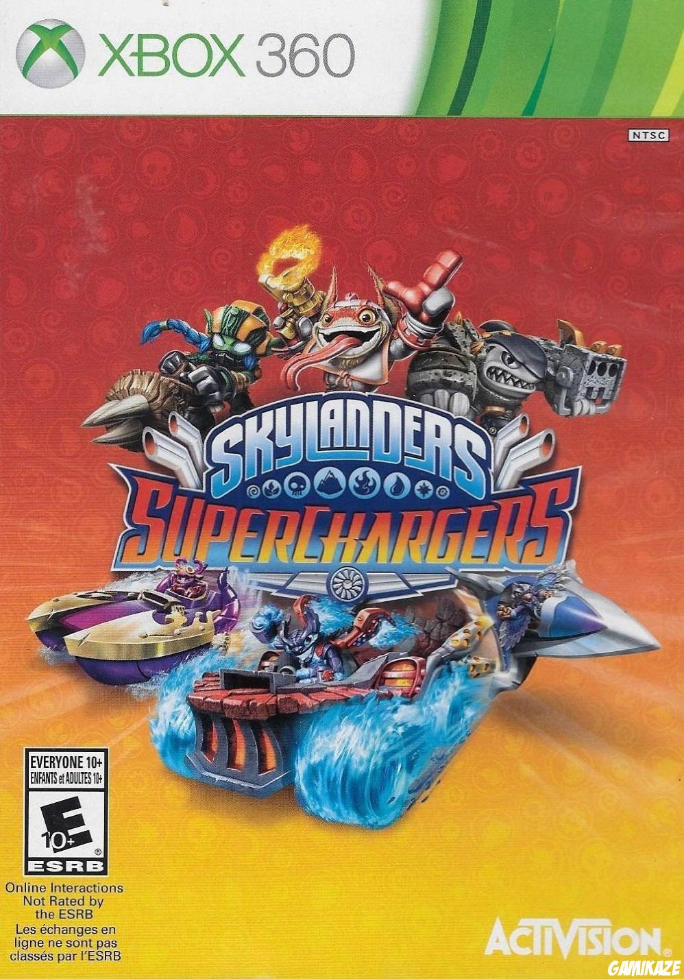 cover Skylanders SuperChargers x360