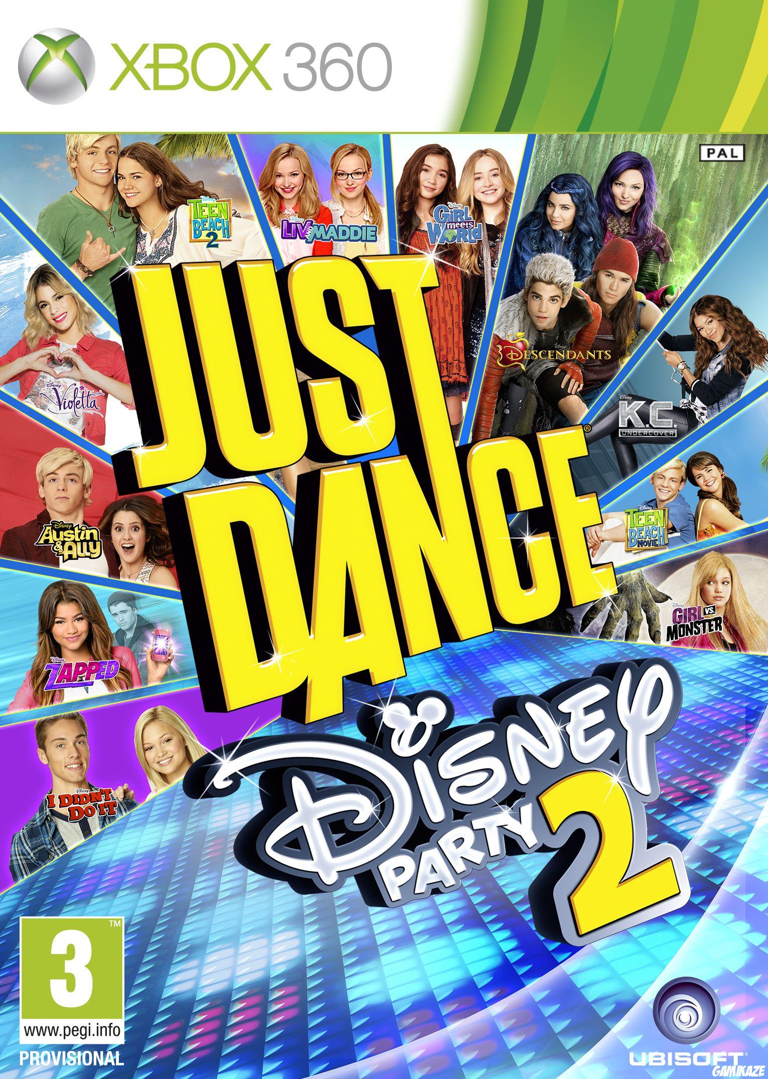 cover Just Dance : Disney Party 2 x360
