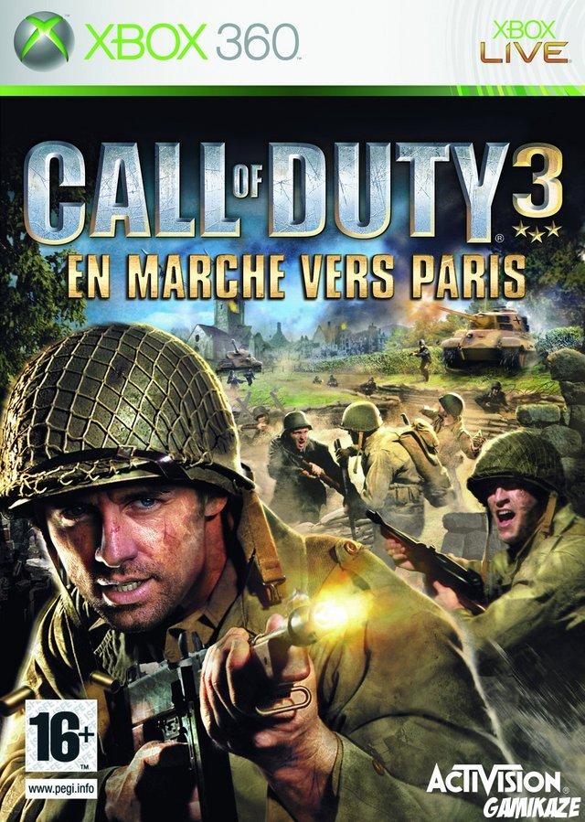 cover Call of Duty 3 : En Marche vers Paris x360