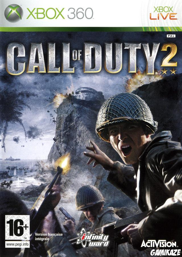 cover Call Of Duty 2 x360