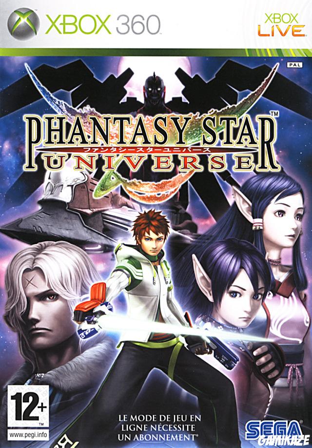 cover Phantasy Star Universe x360