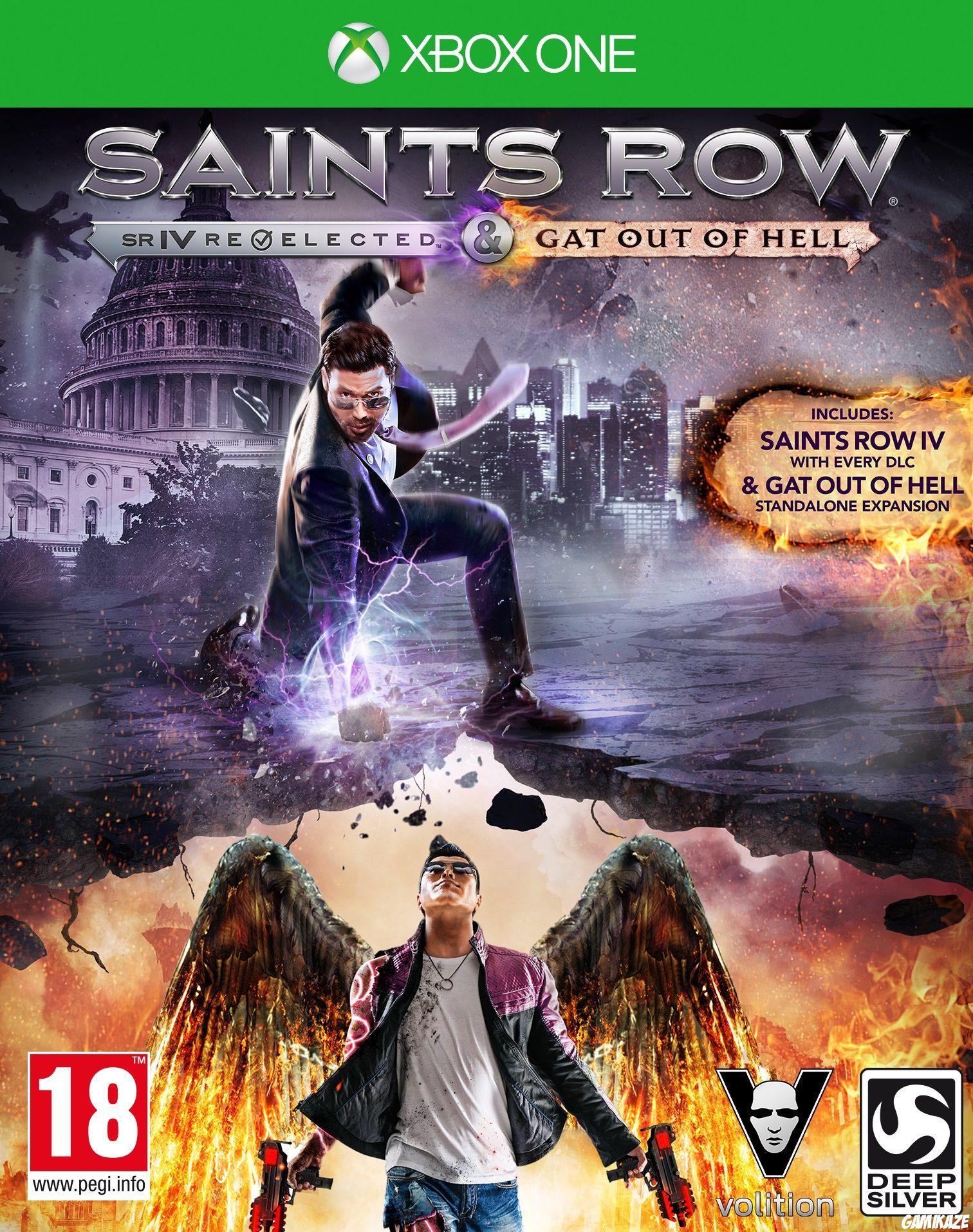 cover Saints Row : Gat out of Hell xone