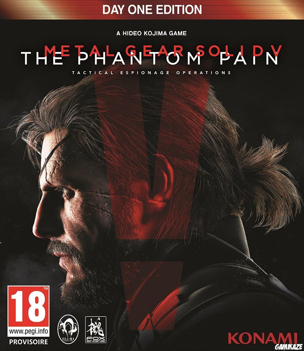 cover Metal Gear Solid V : The Phantom Pain xone