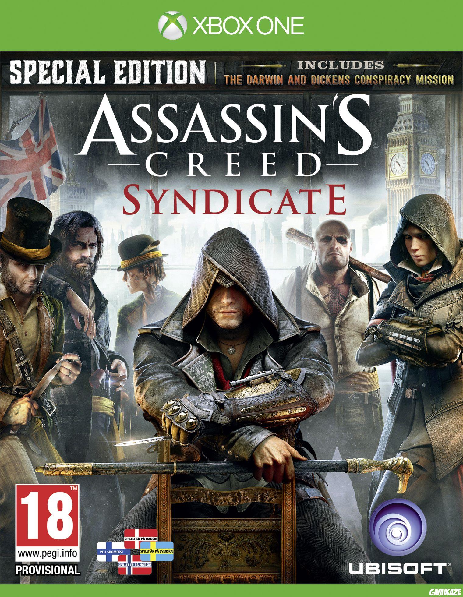 cover Assassin's Creed Syndicate xone