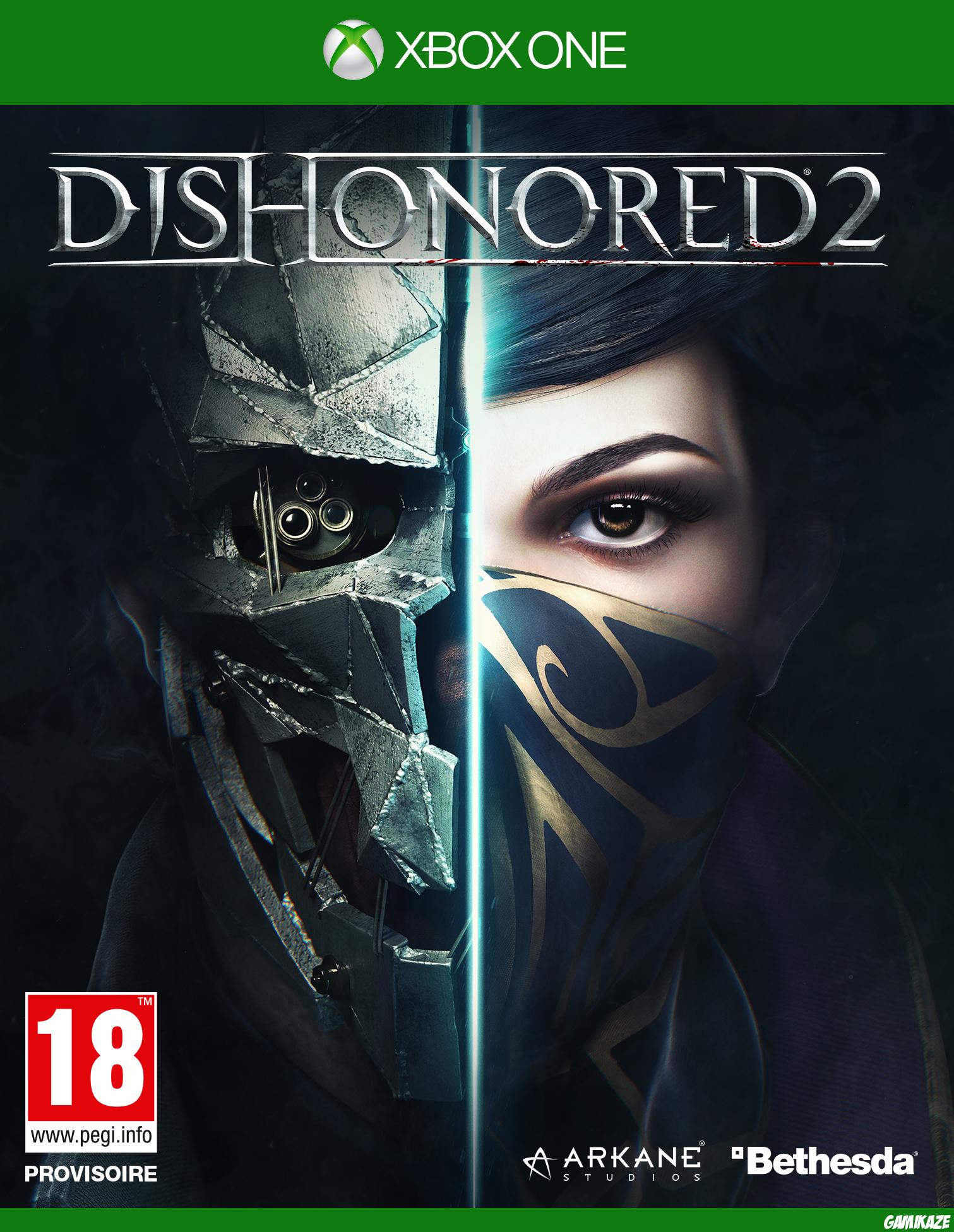 cover Dishonored 2 xone