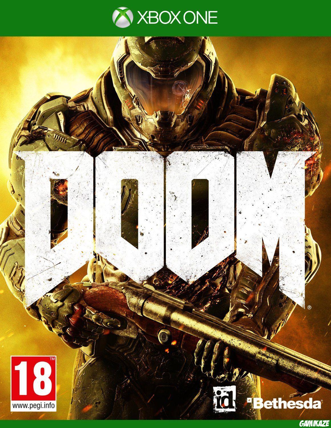 cover Doom xone