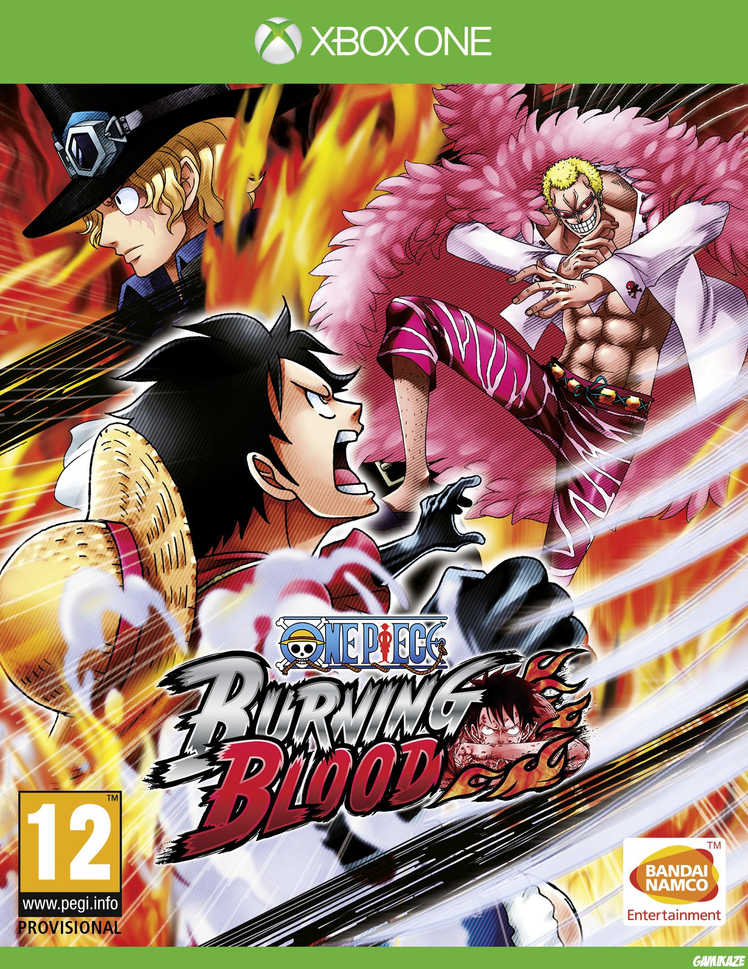 cover One Piece Burning Blood xone