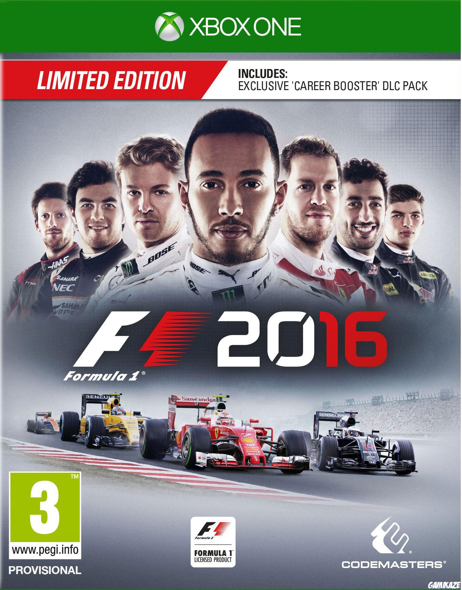 cover F1 2016 xone