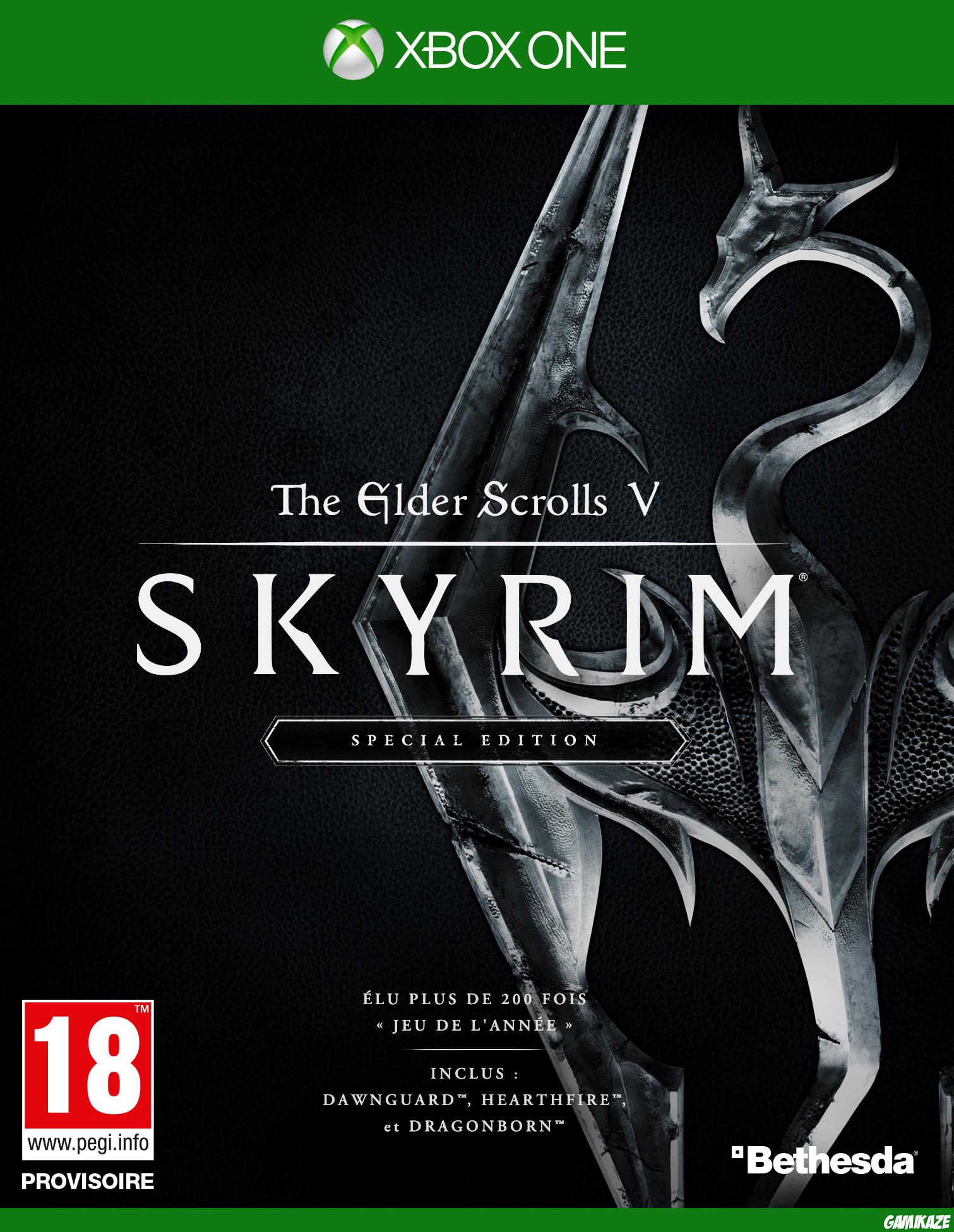 cover Skyrim : Remastered Special Edition xone