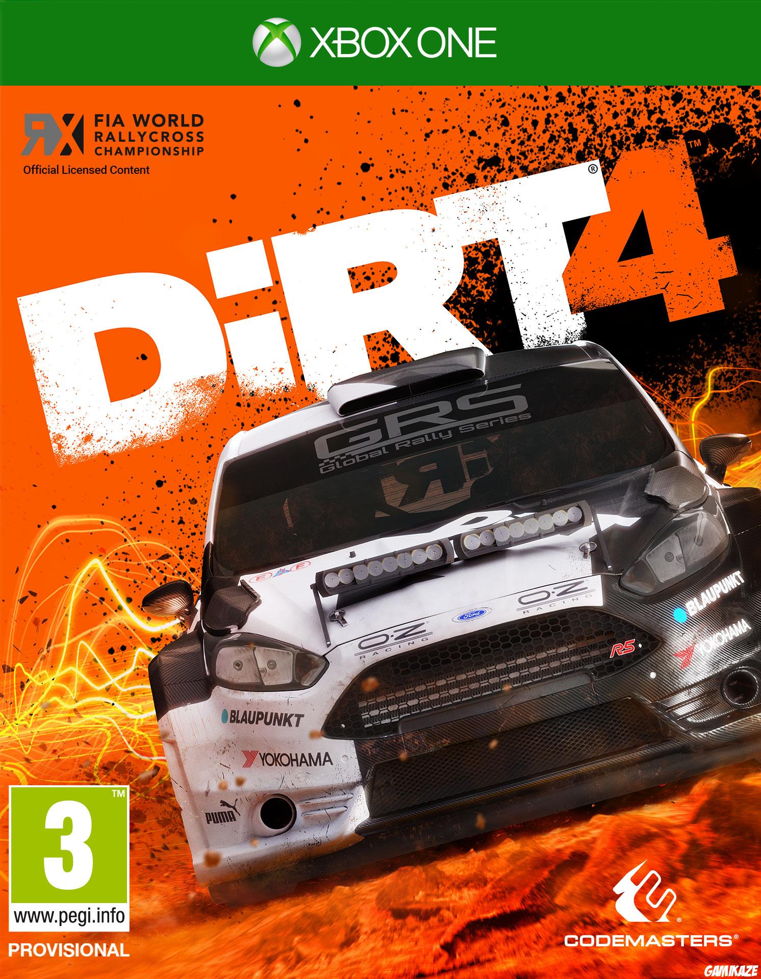 cover Dirt 4 xone