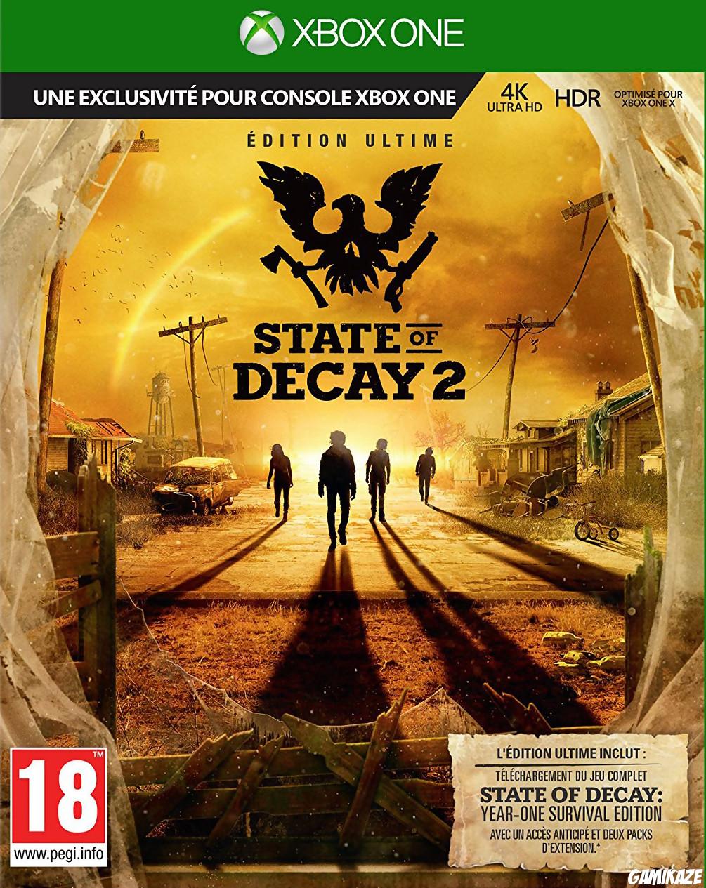 cover State of Decay 2 xone