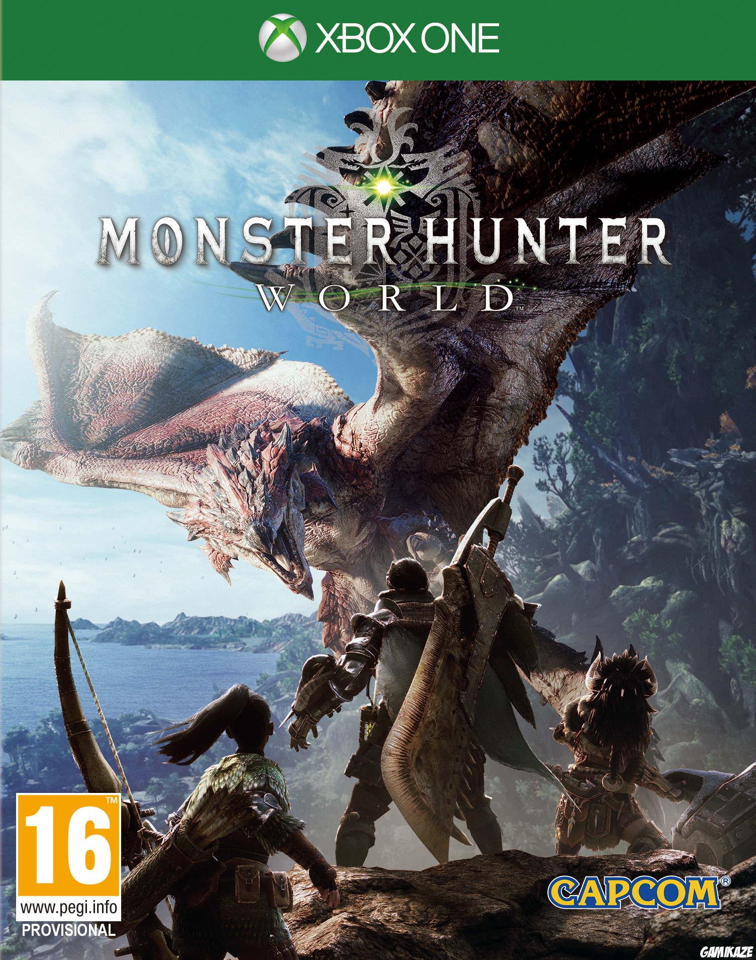 cover Monster Hunter World xone