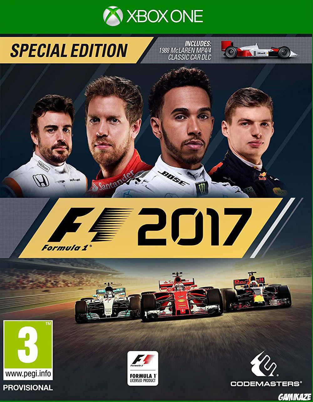 cover F1 2017 xone