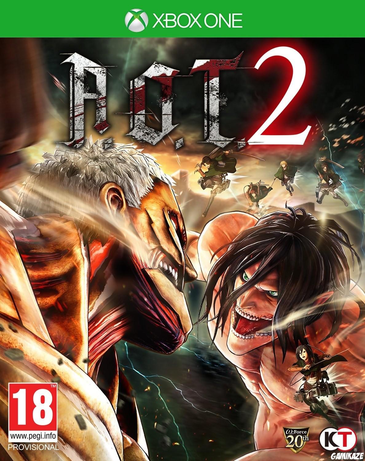 cover Attack on Titan 2 xone